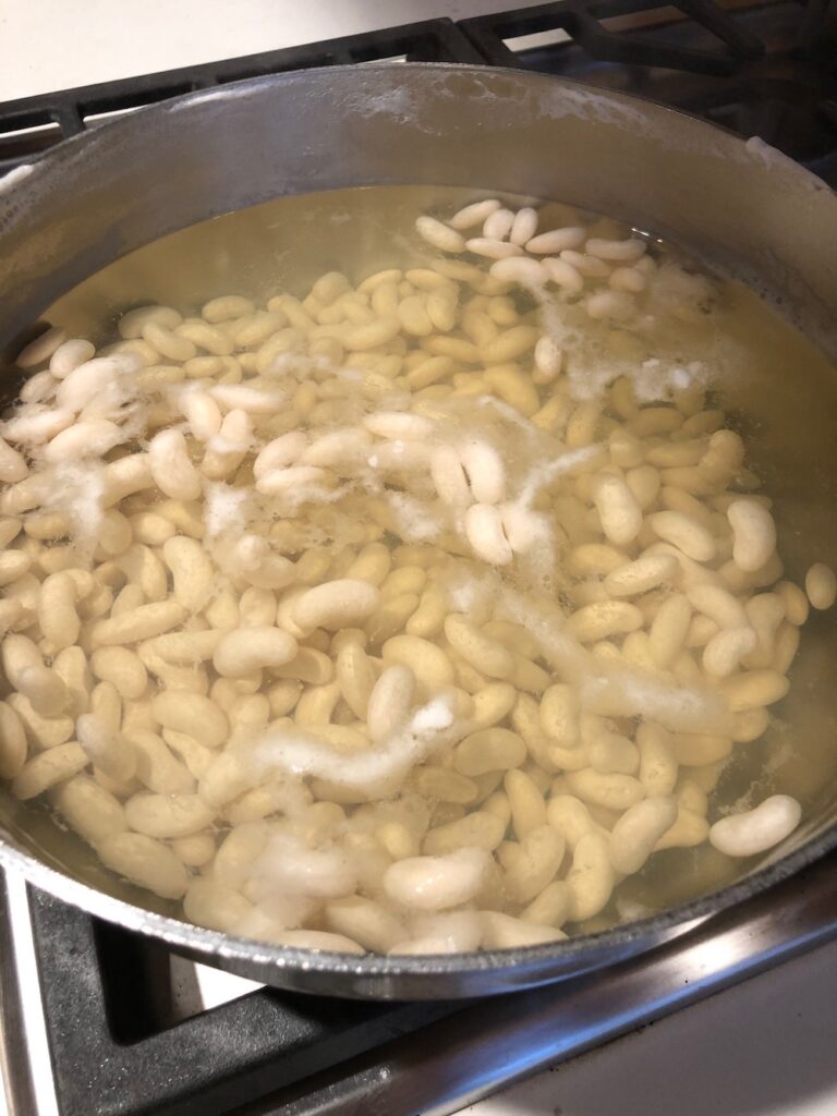 Boiling Cannellini Beans