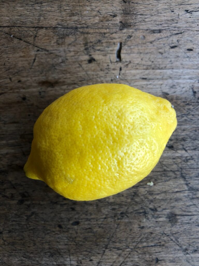 Lemon for Chipotle Crema