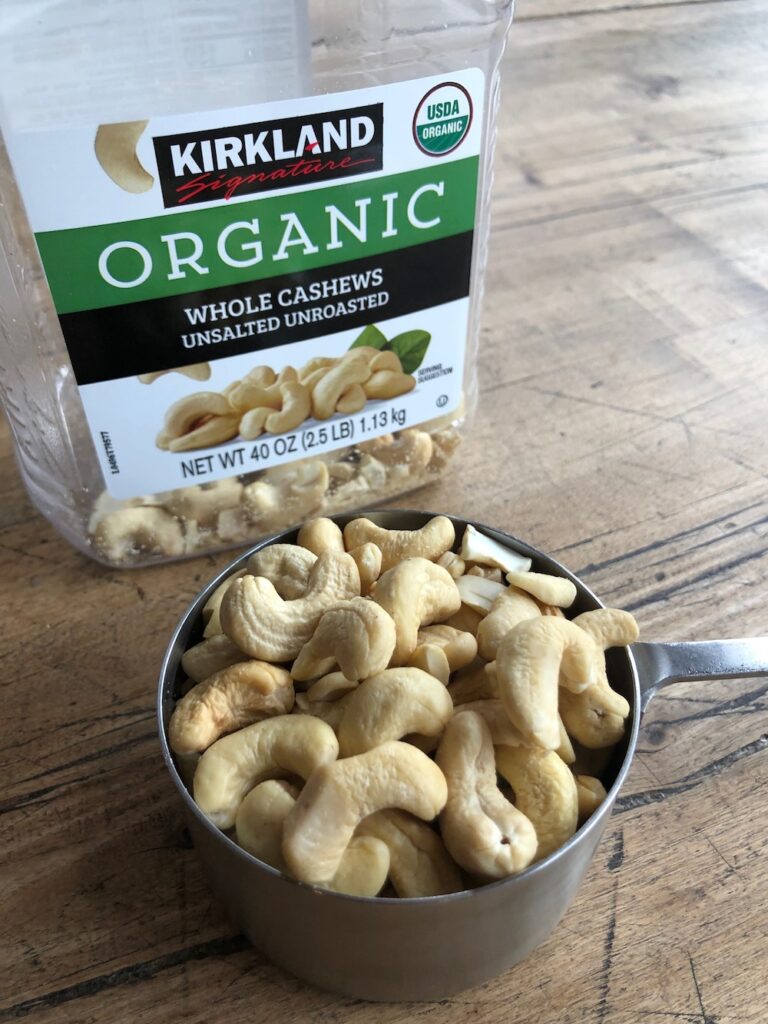 Raw cashews from Costco