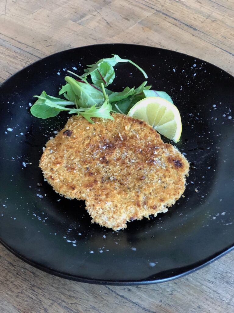 Chickpea cutlet