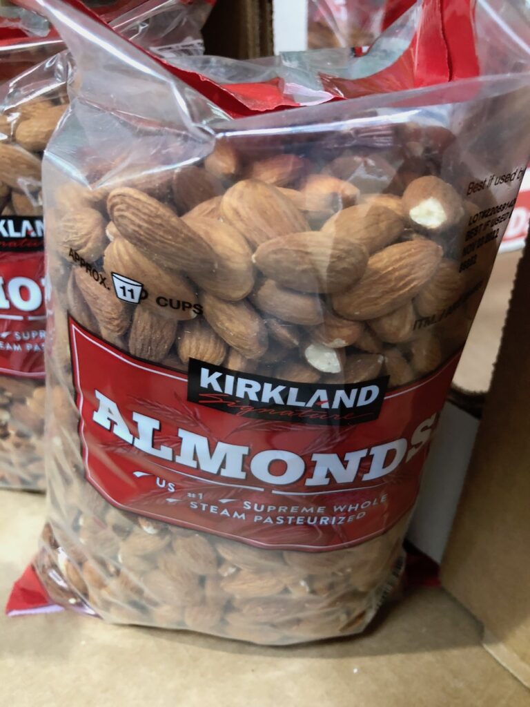 almonds 