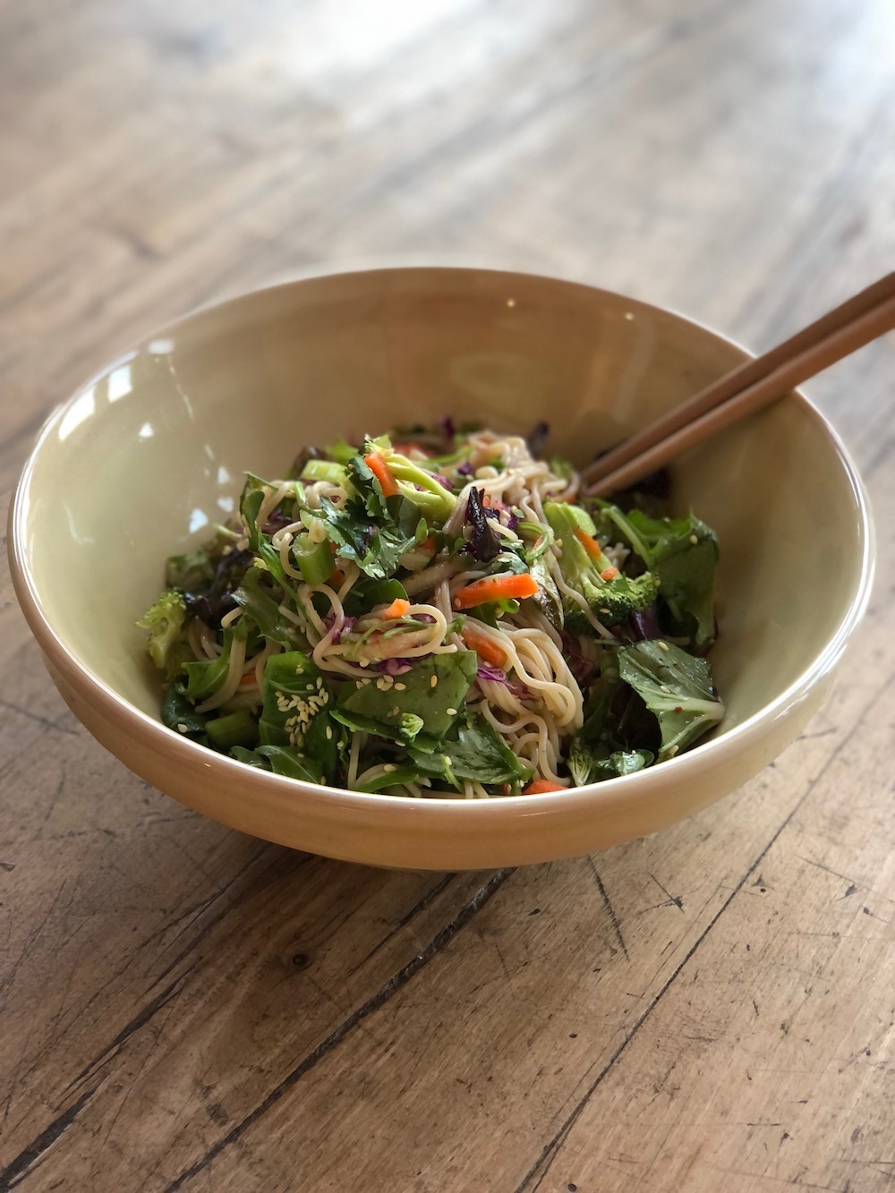 Vegan Ramen Noodle Salad - Tastefully Plant Based