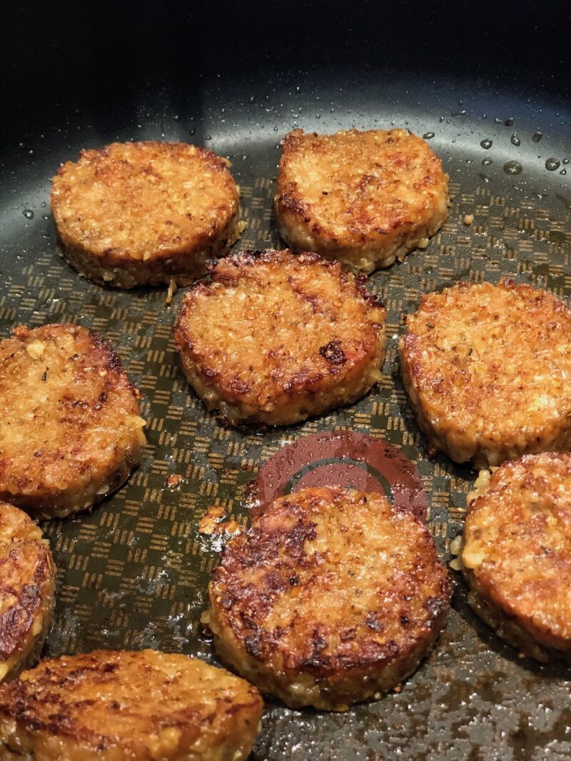 Vegan Breakfast Sausage Recipe- So Good! - Tastefully Plant Based