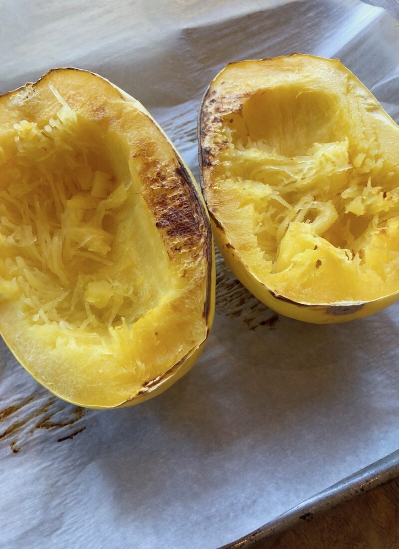 How to Bake Spaghetti Squash in the Oven